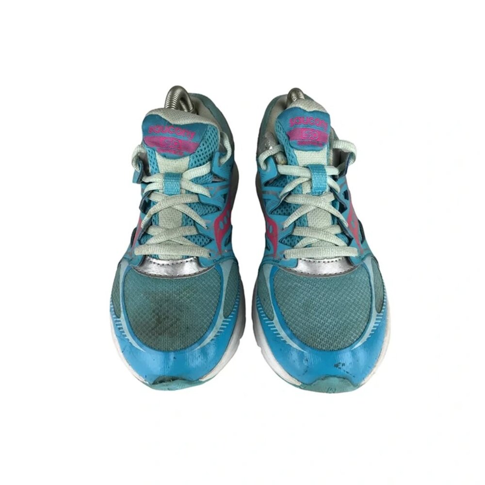 Saucony Womens Aqua ISO Series SY53672 Lace Up Running Shoes Size US 4.5 M - Picture 4 of 10
